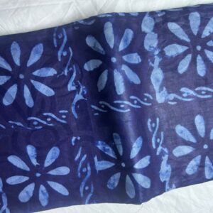 Batic on cotton